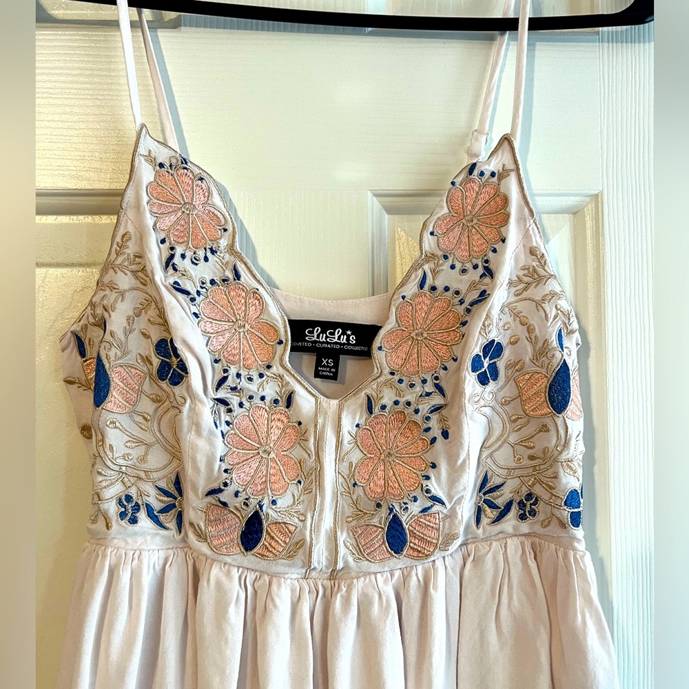 Lulu’s Embroidered Dress